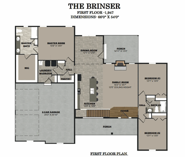 Brinser floorplan